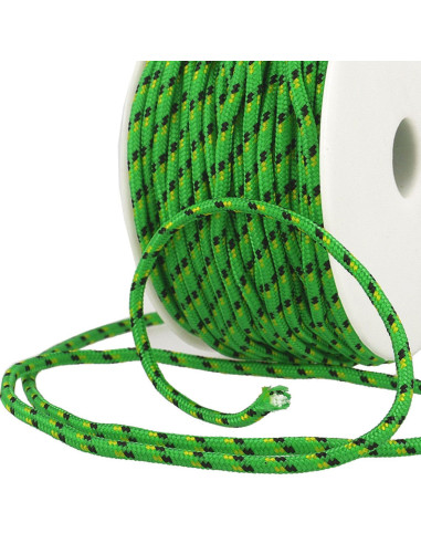 Cordon multicolore sport - Vert, noir et jaune