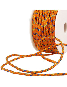 Cordon multicolore sport - Orange, bleu et jaune