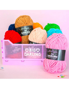 Fil chenille Scheepjes Big Darling