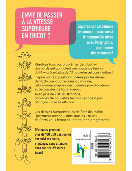 Livre 80 trucs et astuces indispensables au tricot