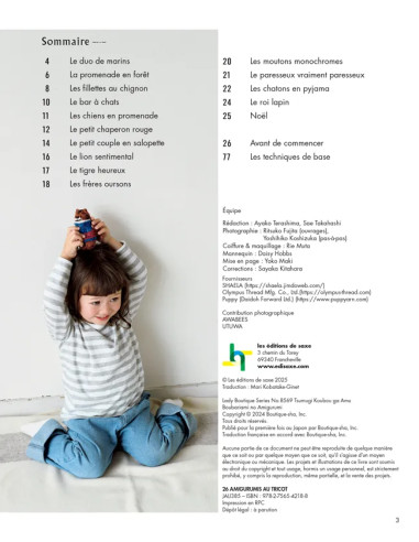 Livre 26 amigurumis au tricot