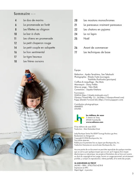 Livre 26 amigurumis au tricot