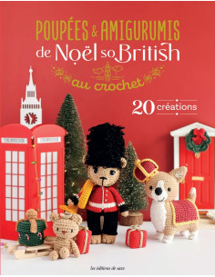 Livre poupées & amigurumis de Noël so British