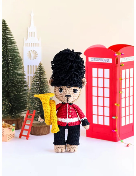 Livre poupées & amigurumis de Noël so British