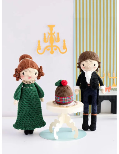 Livre poupées & amigurumis de Noël so British