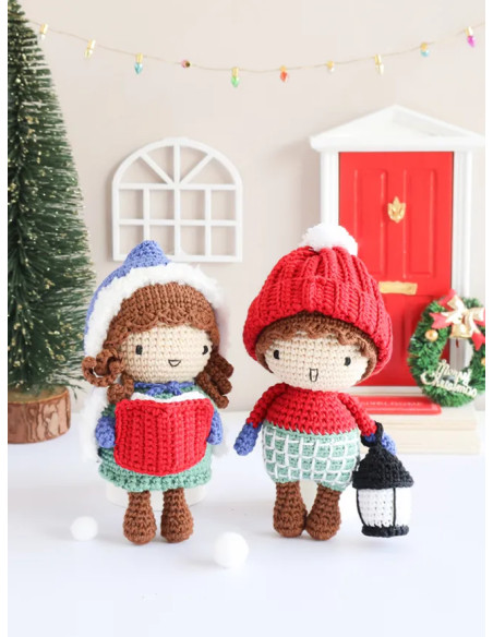 Livre poupées & amigurumis de Noël so British