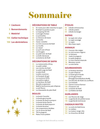 Livre la magie de Noël d'AnnaB au crochet