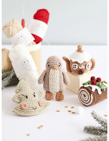 Livre la magie de Noël d'AnnaB au crochet