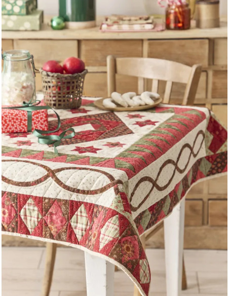 Livre un Noël en patchwork