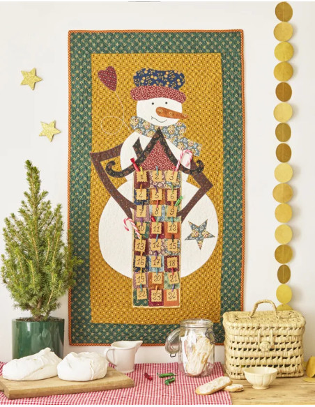 Livre un Noël en patchwork