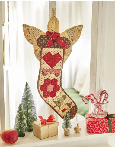 Livre un Noël en patchwork