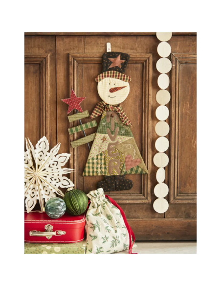 Livre un Noël en patchwork