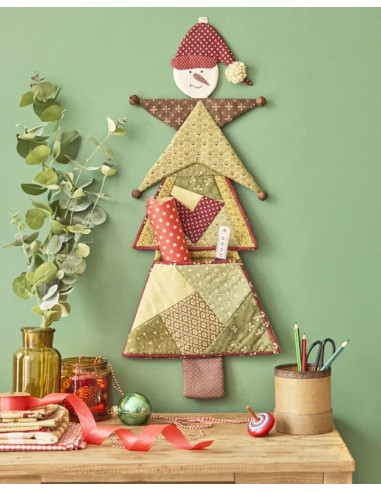 Livre un Noël en patchwork