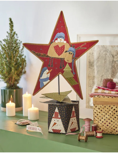 Livre un Noël en patchwork