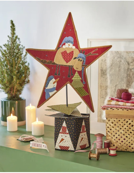 Livre un Noël en patchwork
