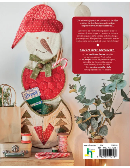 Livre un Noël en patchwork