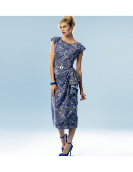 Patron de robe et ceinture - Butterick 5880