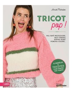 Livre tricot pop - 12 modèles à tricoter