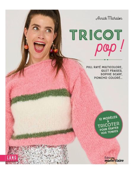 Livre tricot pop - 12 modèles à tricoter