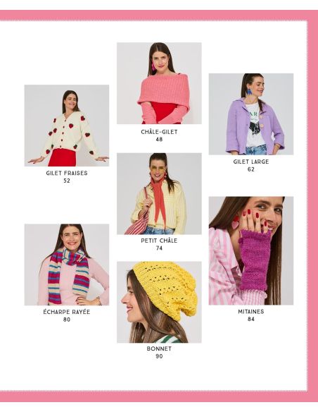 Livre tricot pop - 12 modèles à tricoter