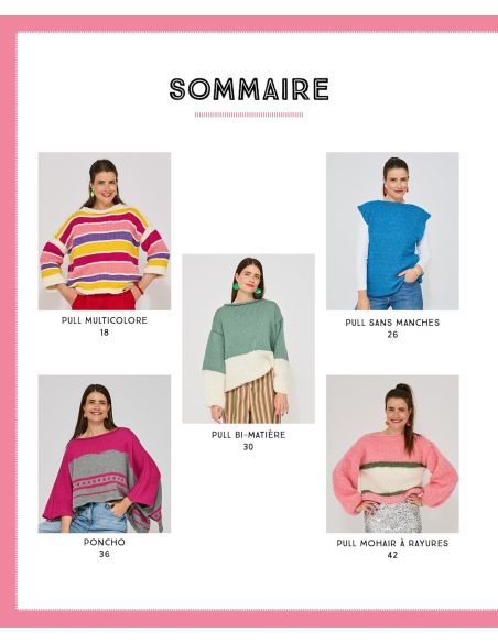 Livre tricot pop - 12 modèles à tricoter