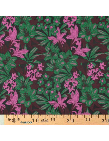 Tissu jacquard- Iris