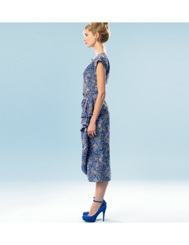 Patron de robe et ceinture - Butterick 5880