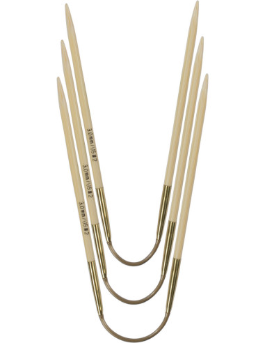 Set d´aiguilles addiCraSyTrio Bamboo Short