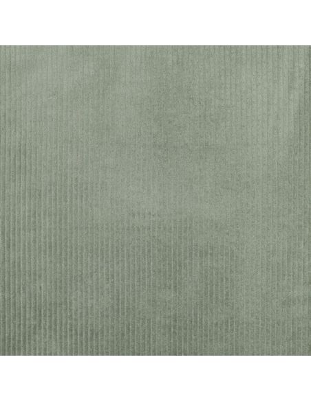 Tissu velours côtelé coton - Vert sauge