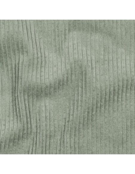 Tissu velours côtelé coton - Vert sauge