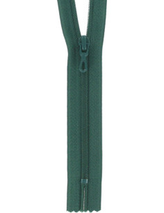 Fermeture éclair nylon - Vert sapin