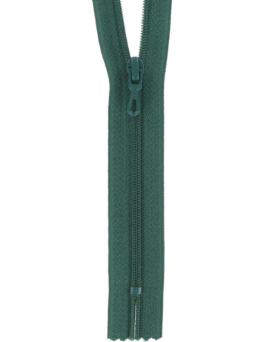 Fermeture éclair nylon - Vert sapin