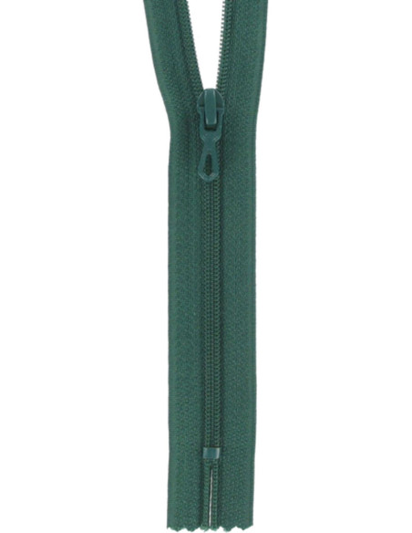 Fermeture éclair nylon - Vert sapin
