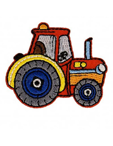 Écusson thermocollant transport - Tracteur