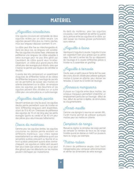 Livre tricot circulaire