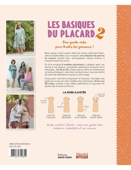 Livre les basiques du placard 2