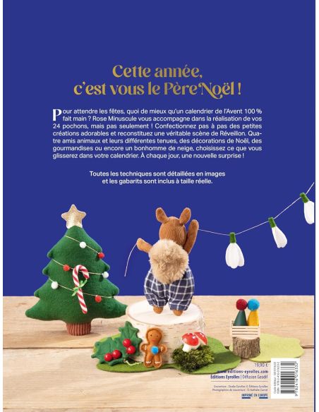 Livre le calendrier de l'avent de Rose Minuscule