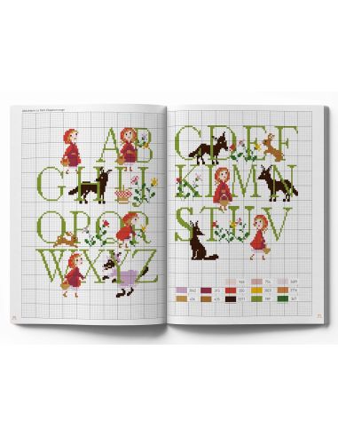 Livre broderie enchantée - 500 modèles à broder