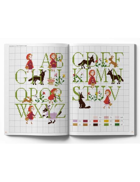 Livre broderie enchantée - 500 modèles à broder