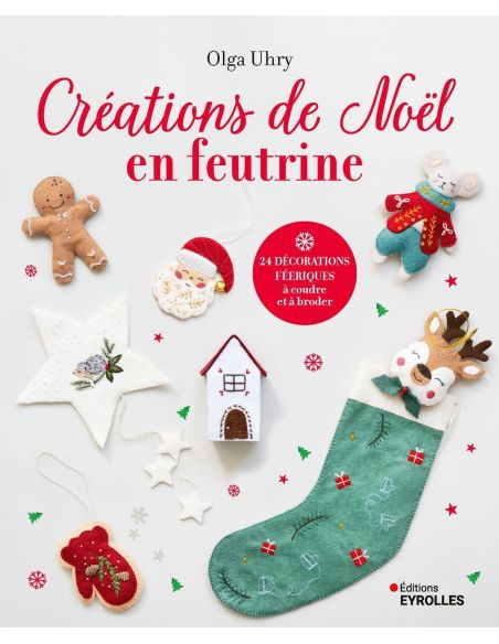 Livre créations de Noël en feutrine