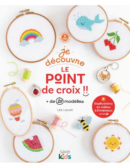 Livre je découvre le point de croix !!