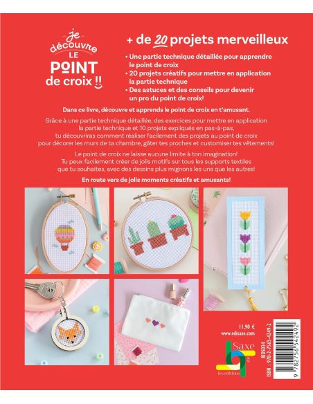 Livre je découvre le point de croix !!