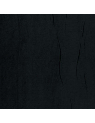 Tissu velours stretch - Noir