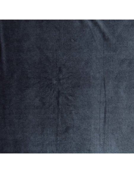 Tissu velours stretch - Anthracite