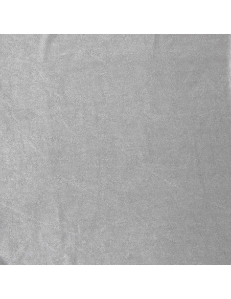 Tissu velours stretch - Argent