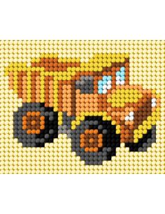 Kit canevas enfant - Le camion