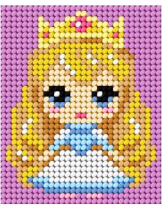Kit canevas enfant - Petit princesse
