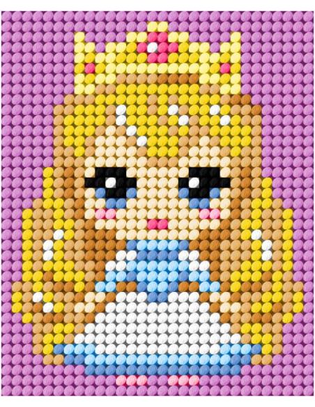 Kit canevas enfant - Petit princesse