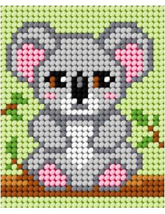 Kit canevas enfant - Petit koala