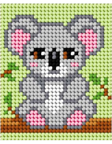 Kit canevas enfant - Petit koala